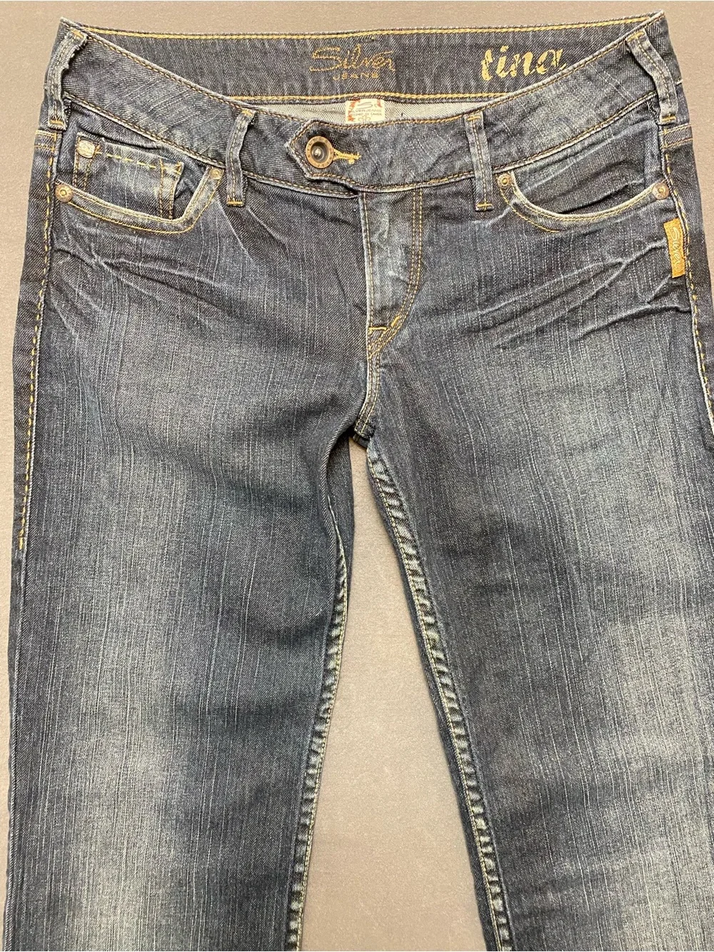 Silver Jeans Women’s Tina Medium Blue Bootcut Jeans Size 29/35